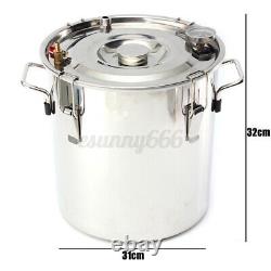 5/8Gal/20/35L Distiller Moonshine Ethanol Alcohol Still Water Boiler Thumper Keg