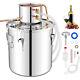 5 Gal Moonshine Still Spirits Kit Water Alcohol Distiller 2 Pot Diy Home Brewing