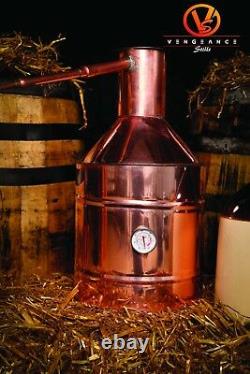 5 Gallon 1500 Watt ELECTRIC Copper Moonshine Still Complete Kit with Worm & Thump