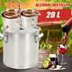 5 Gallon 20l Water Alcohol Distiller Moonshine Ethanol Copper Boiler Diy Home Uk
