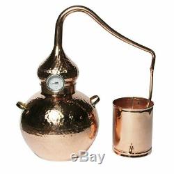 5 Gallon Copper Alembic Still for whiskey moonshine essential oils etc