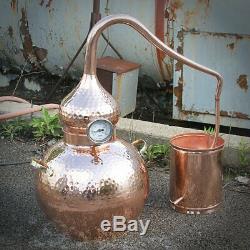 5 Gallon Copper Alembic Still for whiskey moonshine essential oils etc