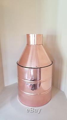 5 Gallon Copper Moonshine Still With Worm