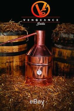 5 Gallon Copper Moonshine Still with Worm and Thumper from Vengeance Stills