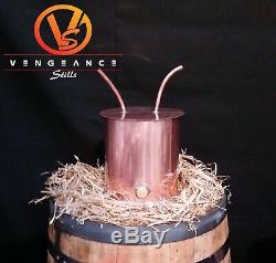 5 Gallon Copper Moonshine Still with Worm and Thumper from Vengeance Stills