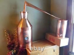 5 Gallon Copper Moonshine Still with condensing can by Walnutcreek