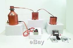 5 Gallon Copper Moonshine Whiskey COMPLETE DISTILLERS KIT by Vengeance Stills