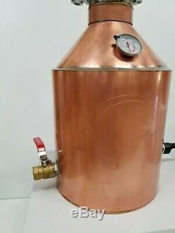 5 Gallon Copper Moonshine Whiskey COMPLETE DISTILLERS KIT by Vengeance Stills