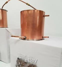 5 Gallon Copper Moonshine Whiskey COMPLETE DISTILLERS KIT by Vengeance Stills