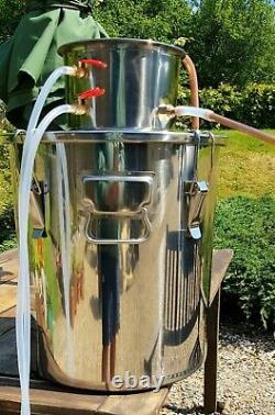 5 Gallon, Distilling, Moonshine, Homebrew, high quality stainless steel still