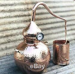 5 Gallon Pure Copper Alembic Still for whiskey, moonshine essential oils by
