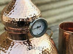 5 Gallon Pure Copper Alembic Still for whiskey, moonshine essential oils by