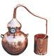 5 Gallon Pure Copper Alembic Still For Whiskey, Moonshine Essential Oils By C