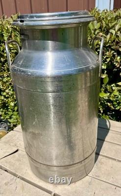 5 Gallon Stainless Steel Milk Can-moonshine Still -made In U. S. A