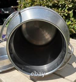 5 Gallon Stainless Steel Milk Can-moonshine Still -made In U. S. A