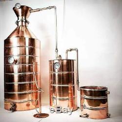 50 Gallon Copper Moonshine Whiskey Still -distillers Kit