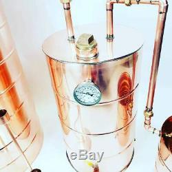 50 Gallon Copper Moonshine Whiskey Still -distillers Kit