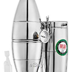 50L 13 Gal Water Wine Alcohol Distiller Moonshine Still Boiler Stainless Copper