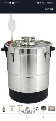 50L Moonshine Still Home Water Alcohol Distiller Wine Making Brew Kit RRP £485