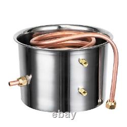 5GAL 20L Copper Distiller Moonshine Ethanol Alcohol Water Still Boiler Home Brew