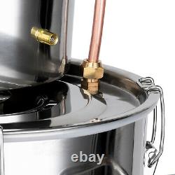 5GAL 20L Copper Distiller Moonshine Ethanol Alcohol Water Still Boiler Home Brew