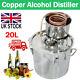 5gal 20l Copper Distiller Moonshine Ethanol Alcohol Water Still Boiler Home Uk