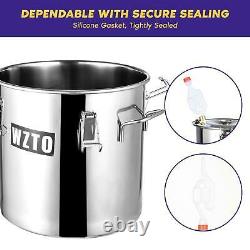 5Gal 20L Alcoho Distiller Brewing Kit Moonshine Still Copper Wine Boiler Home UK