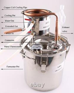 5Gal/20L Copper Moonshine Still & Home Distiller Alcohol distiller Moonshine