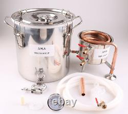 5Gal/20L Copper Moonshine Still & Home Distiller Alcohol distiller Moonshine