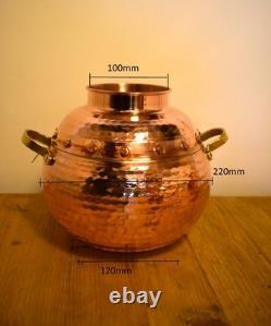 5L Copper Alembic Still for Moonshine Gin Whisky Hydrosols Essential Oils