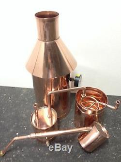 6 Gallon Copper Moonshine Still-Thumper and Worm-Heavy Copper! We build The BEST