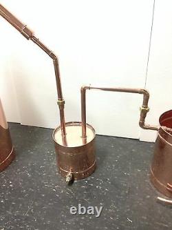 6 Gallon Copper Moonshine Still- With 4 Cap Logic Cap/ PID Electric