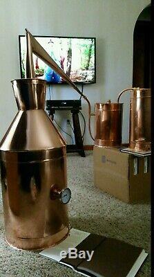 7 Gallon Copper Moonshine Still / copper condensing can Thump Keg By Walnutcree