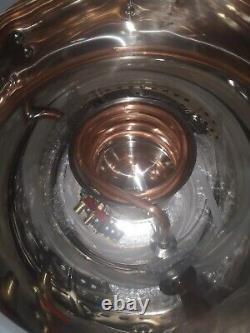 8 Gal 30 Litres Copper Home Alcohol Wine Moonshine Ethanol Still Spirits Boiler