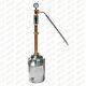 8 Gallon Moonshine Still With 2 Copper & Stainless Reflux Column