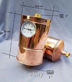 Air Cooling Copper Dephlegmator Condenser for Alcohol, Moonshine Stills