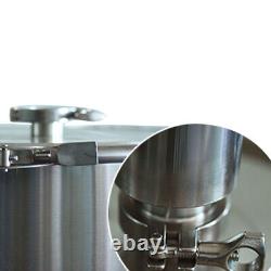 Alcohol Distiller Alcohol Moonshine 2.64 Gal DIY Still Stainless Steel Home Brew