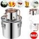 Alcohol Moonshine Still 5gal/20l 2 Pots Water Distiller Home Wine Still Kit