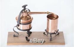 Alembic Copper Still 1 Litres Alcohol, Distillery, Gin, Moonshine