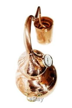 Alembic Copper Still With Thermometer, 20 Litres, Premium Model, Moonshine, Alcohol
