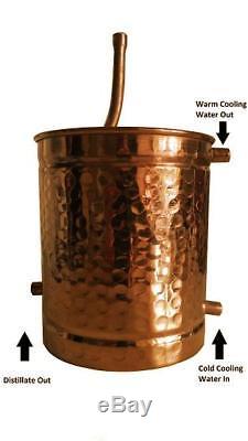 Alembic Copper Still With Thermometer, 5 Litres, Premium Model, Moonshine, Alcohol