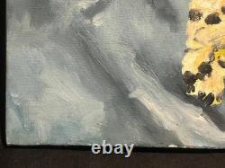 American Still Life Oil Painting Corn Squash Pottery Jugs Monshine Rita Ferrara