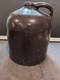 Antique 2-gallon Whiskey Jug Brown Stoneware Beehive Crock Farmhouse Moonshine