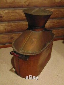 Antique Copper Boiler Whiskey Moonshine Still Primitive Prohibition