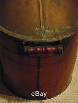 Antique Copper Boiler Whiskey Moonshine Still Primitive Prohibition