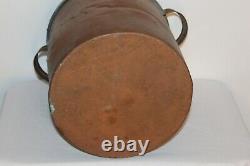 Antique Copper Metal Still Vessel With Handles Primitive Country Farm Moonshine