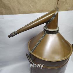 Antique Copper Moonshine Boiler Whisky Still Distiller