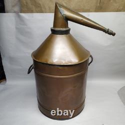 Antique Copper Moonshine Boiler Whisky Still Distiller