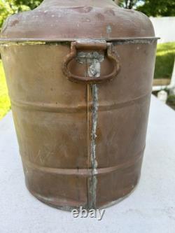 Antique Copper Moonshine Liquor Still