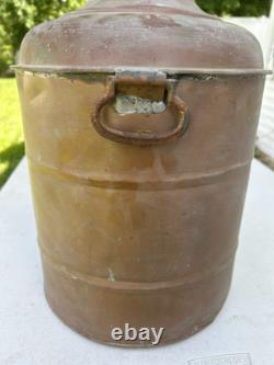 Antique Copper Moonshine Liquor Still